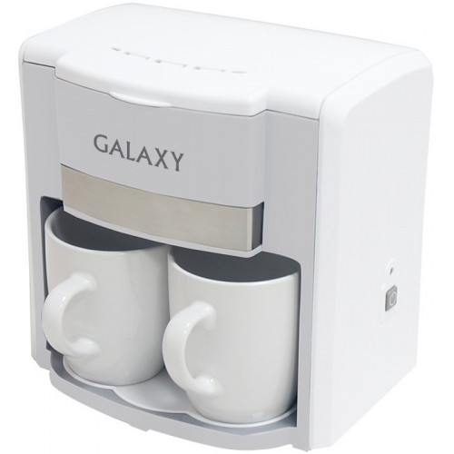 Кофеварка Galaxy GL 0708 (белый)